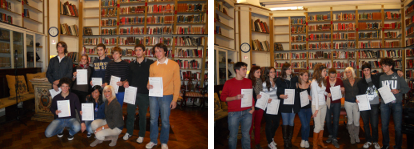 I NOSTRI STUDENTI ALLA PREMIAZIONE